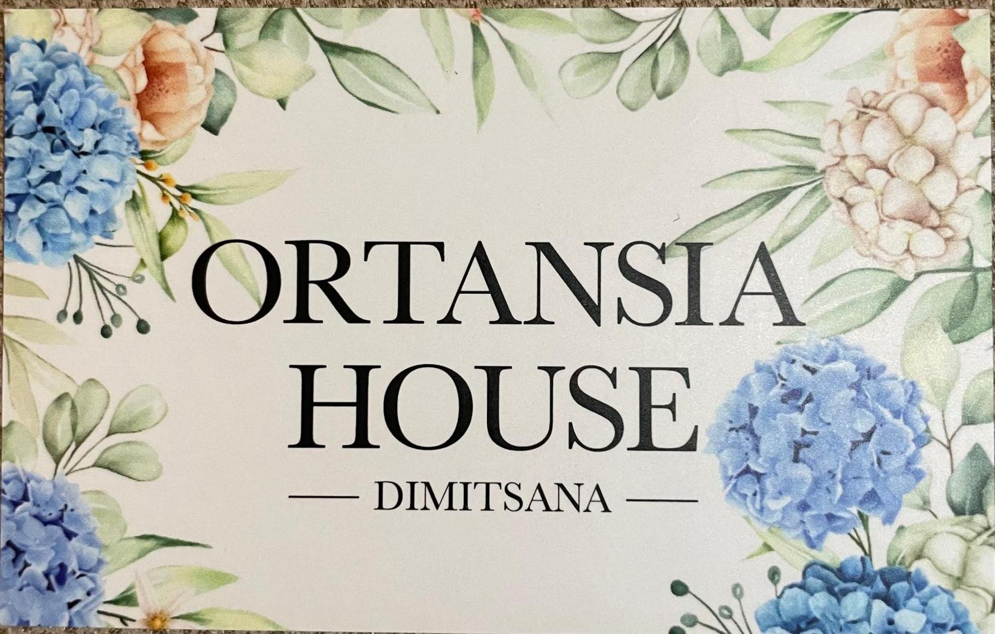 Ortansia Lägenhet Dimitsana Exteriör bild